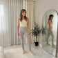 LUXE DIVA Ladies Chunky Cable Knitted Full Length Thick Leggings Women's Stretchy Pants Ladies Plain Warm Thick Chunky Cable Ladies Ribbed Knitted Leggings