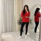 LUXE DIVA Ladies Diamond Pattern Knitted Jumper Stylish Women's Sweater