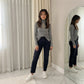 LUXE DIVA Women's Ribbed Stretch Polo Turtle Neck Jumper Top S to 3XL