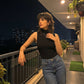 LUXE DIVA Women's Sleeveless Turtle Neck Sweater Soft Stretchy Polo Neck Jumper S-XXXL
