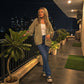 LUXE DIVA Women's Cherry Print Balloon Sleeve Cardigan Knitted Jumper Sweater