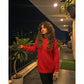 LUXE DIVA Women's Chunky Knit Jumper Plus Size Warm Long Sleeve Sweater