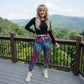 Women's Harem Ali Baba Trousers Plain Full Length Side Slit Ankle Cuff