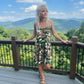 LUXE DIVA Women's Long Cami Strappy Skater Swing Dress Plus Size Printed Summer