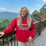 LUXE DIVA Women's Merry Christmas Slogan Sweatshirt Festive Jumper