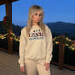 LUXE DIVA Women's Merry Christmas Slogan Sweatshirt Festive Jumper