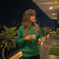 LUXE DIVA Women's Chunky Knit Jumper Plus Size Warm Long Sleeve Sweater