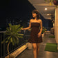 LUXE DIVA Women's Plain Sheering Strapless Bandeau Boobtube Dress Top Sizes 8-14