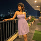 LUXE DIVA Women's Plain Sheering Strapless Bandeau Boobtube Dress Top Sizes 8-14