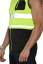 Load image into Gallery viewer, Hi Viz High Visibility Body Warmer Workwear Safety Wear Sleeveless Waistcoat
