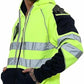 "LUXE DIVA High Visibility Workwear Collection - Reflective Waterproof Bomber Jacket, Cargo Shorts, Jogging Pants, Hoodie, and Sweatshirt (Sizes S-5XL)"