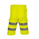Load image into Gallery viewer, HUBIBUBI Hi Viz Combat Work Shorts High Visibility Yellow Orange Workwear S-2XL
