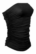Load image into Gallery viewer, Women Ladies Ruched Bandeau Boob Tube Vest Crop Bra Top

