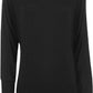 LUXE DIVA One Off-Shoulder Tops with Long Sleeves, Off Shoulder Batwing Jumper, Ladies Batwing Top in Black, Red, White Plus 21 Colors More UK