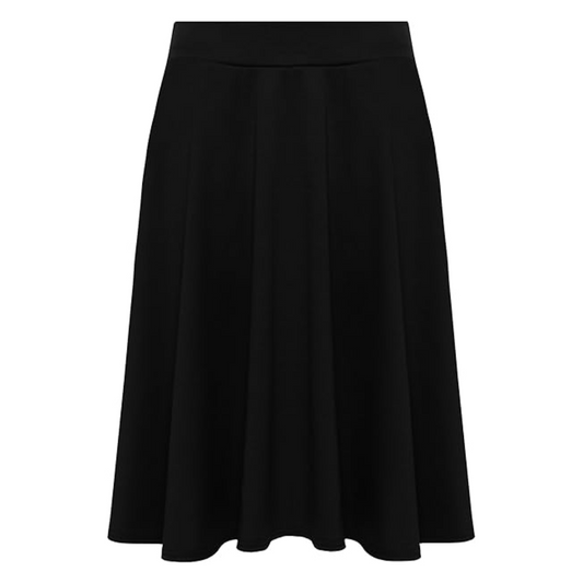 LUXE DIVA Women’s Plus Size Flared Skirt