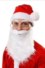 Load image into Gallery viewer, LUXE DIVA Santa Claus Hair Wigs Father Christmas Wigs and Beard Set Adult Size One-Size Halloween Wig for Fancy Dress Costume Christmas Wig for Fancy Dress Costume
