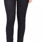 LUXE DIVA Ladies Women & Girls Stretch Denim Look Skinny Jeggings Leggings with Zip and Pockets UK Size 10-22