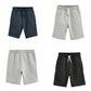 LUXE DIVA Unisex Kids Boy Girls Plain Fleece Shorts PE School Jogging Sports Casual Wear 2-13 Years