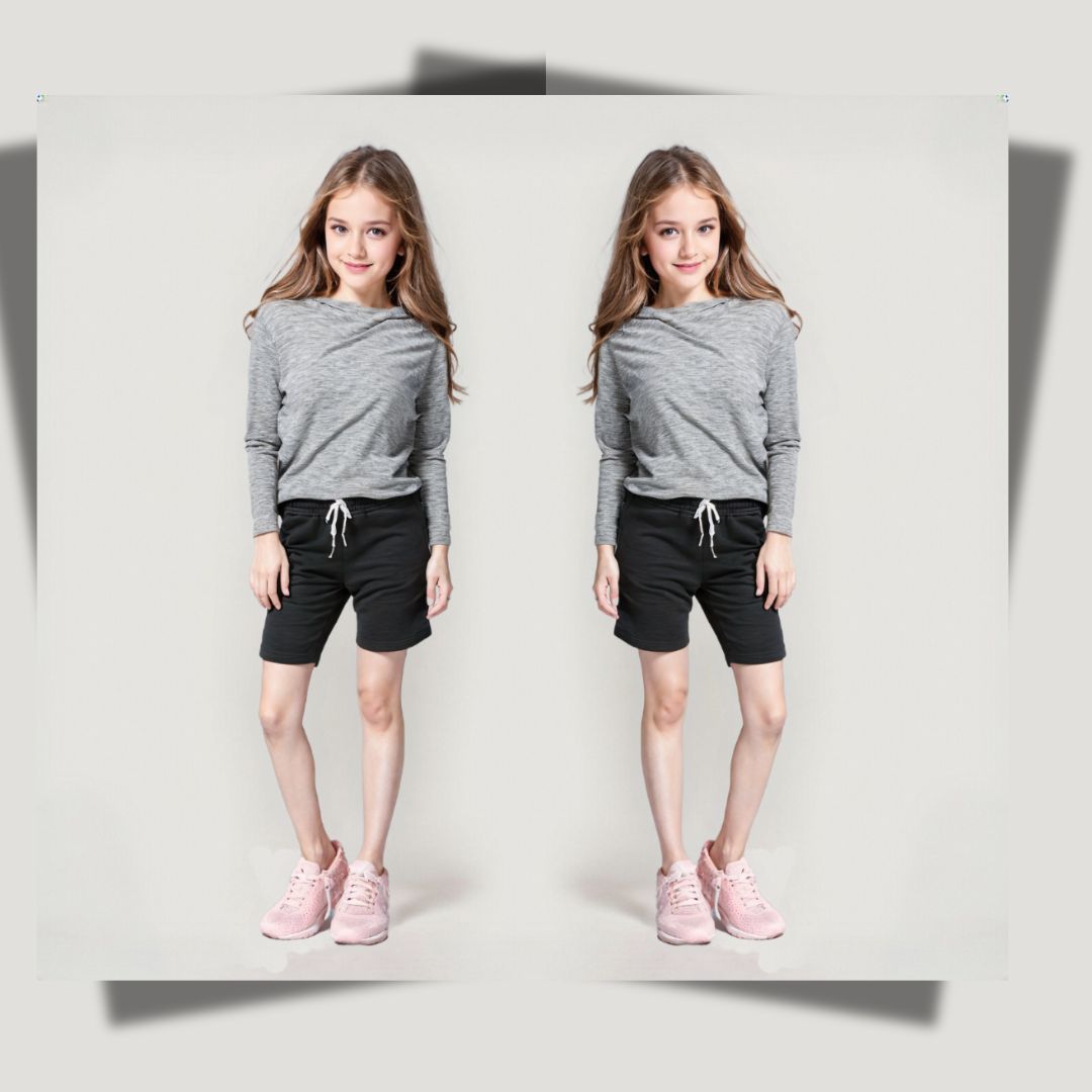 LUXE DIVA Unisex Kids Boy Girls Plain Fleece Shorts PE School Jogging Sports Casual Wear 2-13 Years