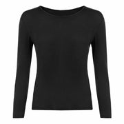 LUXE DIVA New Ladies Long Sleeve Round Neck T-Shirt Top Size 8-26
