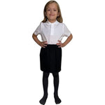 Load image into Gallery viewer, LUXE DIVA Girls Summer Formal Dress Bottom Full Elastic Box Pleat Skirt School Uniform Girl Back to School Box Pleated Round Waist Skirt
