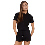 Load image into Gallery viewer, LUXE DIVA Women’s Cotton Top and Shorts Set – 2 Piece co-ord Casual Slim Fit Tailored Lounge Wear
