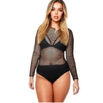 Load image into Gallery viewer, LUXE DIVA  women Ladies Fishnet Crop Tops ,Minidress Cycling Shorts &amp; Hotpant
