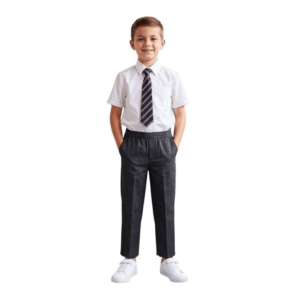 Boys Sturdy Fit School Trouser - LUXE DIVABoys Sturdy Fit School TrouserBoys Sturdy Fit School TrouserLUXE DIVALUXE DIVASchPullupTrouGrey3-4Boys Sturdy Fit School Trouser3-4 yearsGray