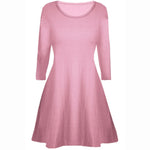 Load image into Gallery viewer, LUXE DIVA Girls Long Sleeve Dress - Flared Franki A-Line Skater Swing Style, Casual &amp; Stylish Top for Kids 5-13 Years, School, Parties &amp; Everyday
