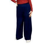 Load image into Gallery viewer, LUXE DIVA Ladies Palazzo Wide Leg Flared Elasticated Stretch Plus Size Plain Trousers 8-26

