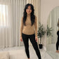 LUXE DIVA Women’s Plus Size Polo Roll Neck Jumper