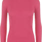 LUXE DIVA Women Ladies Ribbed Stretch Polo Turtle Neck Rib Top Jumper UK Size S/M-XXXL