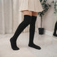 LUXE DIVA Girls Over The Knee Socks Plain Thigh High Socks Assorted Colours UK 4-6