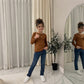 LUXE DIVA Kids Long Sleeve T-Shirt Ages 7–13 Boys Girls Casual Top