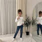 LUXE DIVA Kids Long Sleeve T-Shirt Ages 7–13 Boys Girls Casual Top