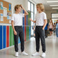 LUXE DIVA Boys Pack of 2 Fleece Jogging Bottoms Kids PE Tracksuit Trousers School Sportswear