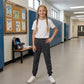 LUXE DIVA Girls Fleece Jogging Bottoms Kids PE Tracksuit Trousers School Sportswear