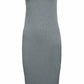 LUXE DIVA Ladies Scoop Neck Bodycon Dress Cap Sleeve Slim Fit Midi Dress Womens Plus Size Plain Stretch Ladies Jersey Midi Dress Sizes 8-26