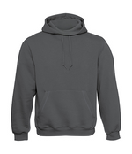 Load image into Gallery viewer, LUXE DIVA   Kids Unisex Plain Pullover Fleece Hoodies With Kangaroo Pocket - Boys Girls Soft Casual Hooded School Sweatshirt Jumper Tops Size Age 7-13 Years
