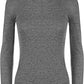 LUXE DIVA Women Ladies Ribbed Stretch Polo Turtle Neck Rib Top Jumper UK Size S/M-XXXL