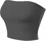 Load image into Gallery viewer, LUXEDIVA Ladies Strapless Bandeau Elastic Stretch Vest Womens Bra BoobTube Tank Crop Top
