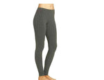 Load image into Gallery viewer, LUXE DIVA Ladies Chunky Cable Knitted Full Length Thick Leggings Women&#39;s Stretchy Pants Ladies Plain Warm Thick Chunky Cable Ladies Ribbed Knitted Leggings
