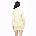 Load image into Gallery viewer, LUXE DIVA Womens Turtle Neck Jumper Ladies Knitted Bodycon Roll Neck Midi Sweater Top Dressess UK
