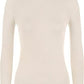 LUXE DIVA Women Ladies Ribbed Stretch Polo Turtle Neck Rib Top Jumper UK Size S/M-XXXL