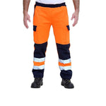 Load image into Gallery viewer, Hi Viz Vis High Visibility Jacket Hoodie Work 3 Zip Hooded SweatShirt Fleece Menswear Clothes Workwear Man Long Sleeve Top Comfy Longsleeves Underwear Uniforms
