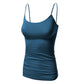 WOMENS CAMI TUNIC DRESS BODYCON LADIES MINI SUMMER STRAPPY PLAIN VEST TOP
