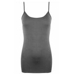 Load image into Gallery viewer, WOMENS CAMI TUNIC DRESS BODYCON LADIES MINI SUMMER STRAPPY PLAIN VEST TOP
