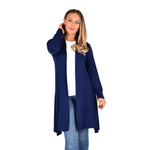Load image into Gallery viewer, New Womens Ladies Long Sleeve Maxi Boyfriend Cardigan Open Floaty 8-22
