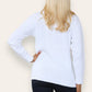 LUXE DIVA Womens Collar Zip Cable Knit Cardigan Ladies Long Sleeve Pullover Pocket Jumper