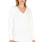 LUXE DIVA LADIES V/N KNITTED LONG SLEEVE JUMPER BACK IN STOCK